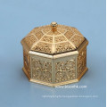 Retro Design Custom Metal Jewelry Box Wholesale, Antique Metal Jewelry Box